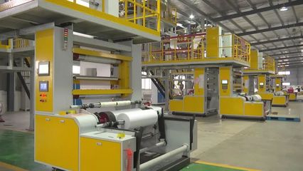 復(fù)工復(fù)產(chǎn)加速度--安陸鼎沃環(huán)保新材料包裝項目開足馬力生產(chǎn)