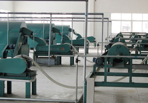 紅薯淀粉加工設備廠址要求及相關技術參數